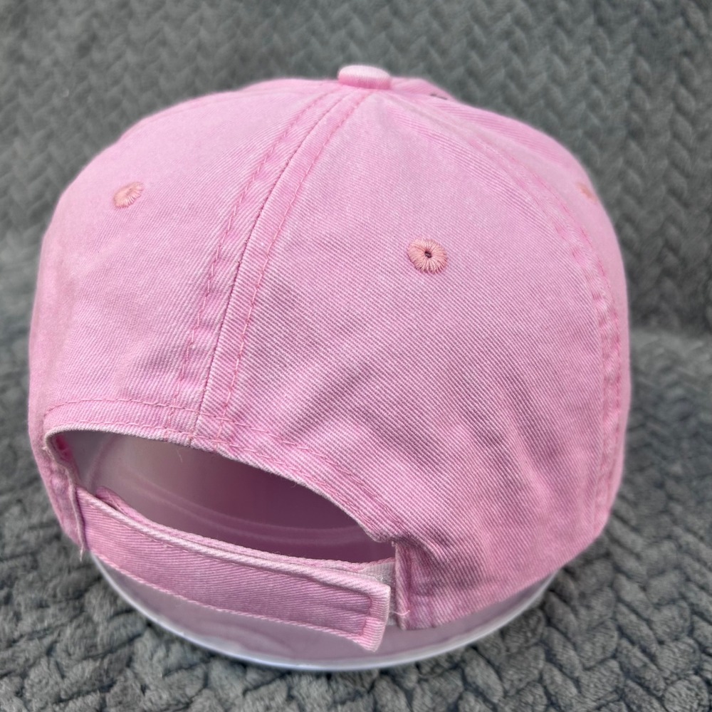1973 Bahamas Nassau Womens Pink Unbranded Baseball Cap Souvenir Adjustable OSFM - Picture 2 of 5